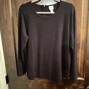 Chico's black  sweater